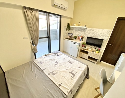 東海旁✨新屋電梯套房🛗可租補✨流理台💦陽台獨洗曬☀️精裝 - Image 1