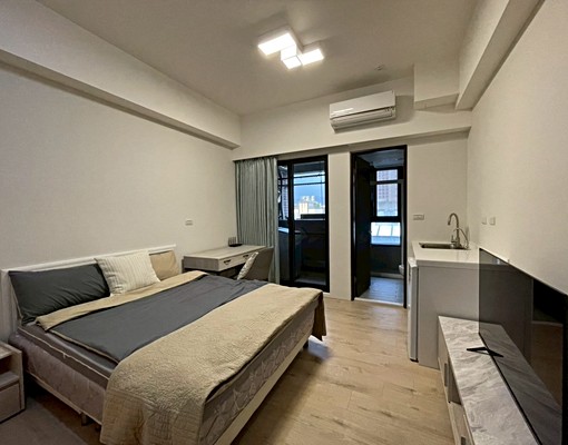 藝文特區德億樂優質套房全新家俱家電 - Image 1