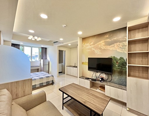 🔥獨立大套房😻近水湳市場近捷運💕可租補😻可寵獨洗曬 - Image 1