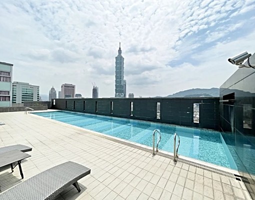 美樂*信義安和//101世貿站*高樓景觀採光一房*泳池社區* - Image 1