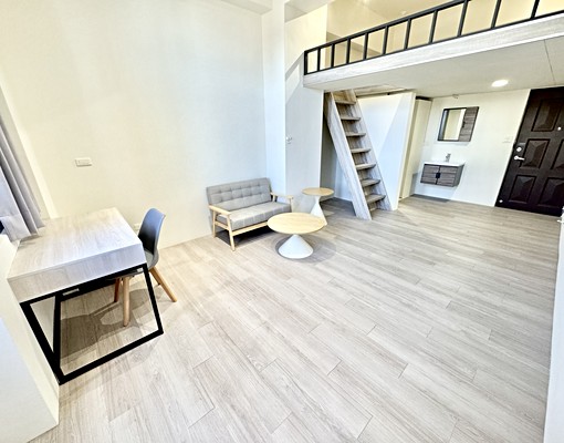 整棟全新完工♡電梯樓中樓♡台水電♡雙租補♡子母車♡朝陽大學 - Image 1