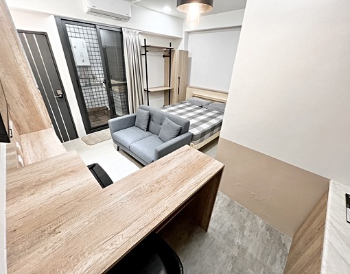 可租補😍華夏電梯套房木質調裝潢流理台陽台獨洗乾濕分離 - Image 7