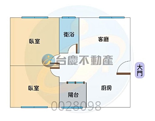 可租補|可入籍|交流道飛翔驛高樓層景觀大兩房平車美宅 - Image 15