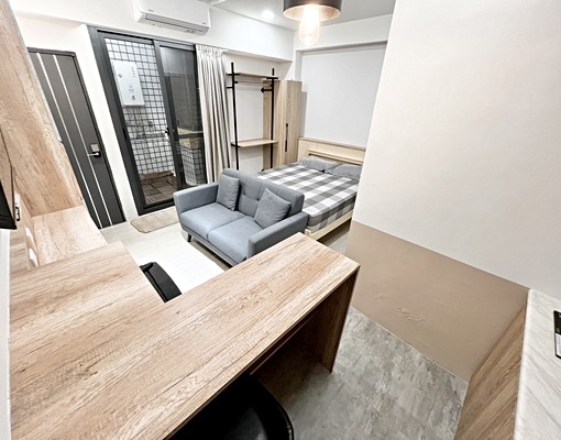 🏛近科博館電梯套房🧺超大陽台獨洗曬💰可租補 - Image 1