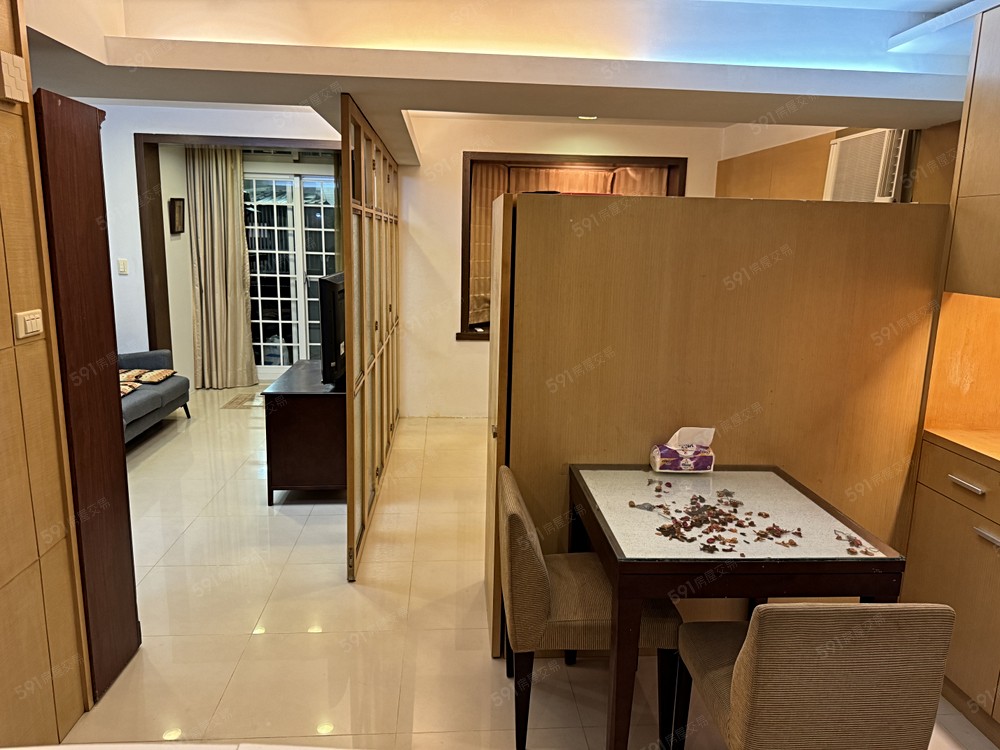 內往外全景(夜間)｜生活分區清楚