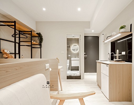 【大坪林捷運5分】南方松景觀陽台｜全新首租｜獨立流理台.淨水 分租套房 新店區-順安街54巷14號 591租屋 月租20,000元/月