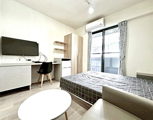 近捷運站✅免爬高/陽台獨洗/採光佳✅可租補報稅戶籍 獨立套房 河北路文心路崇德路 591租屋 月租9,999元/月