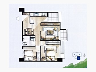 社區格局圖