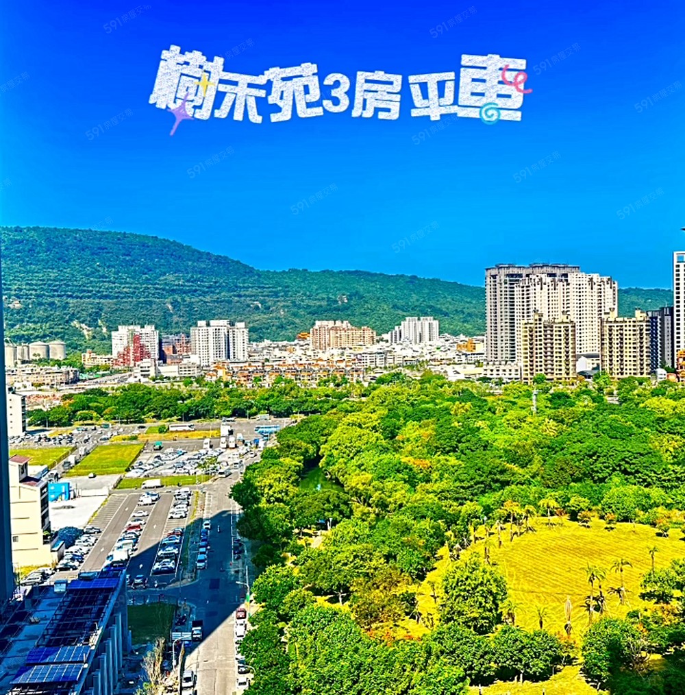 💎美術館商圈💎樹禾苑景觀三房平車💎 - Image 1