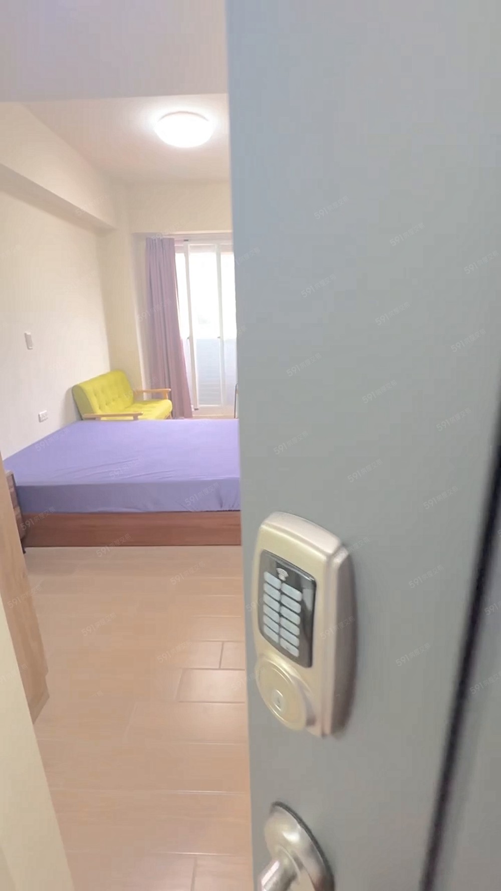 可租補✨可戶籍✨超秒只有一間✨室內機車位✨子母車✨陽台 - Image 1