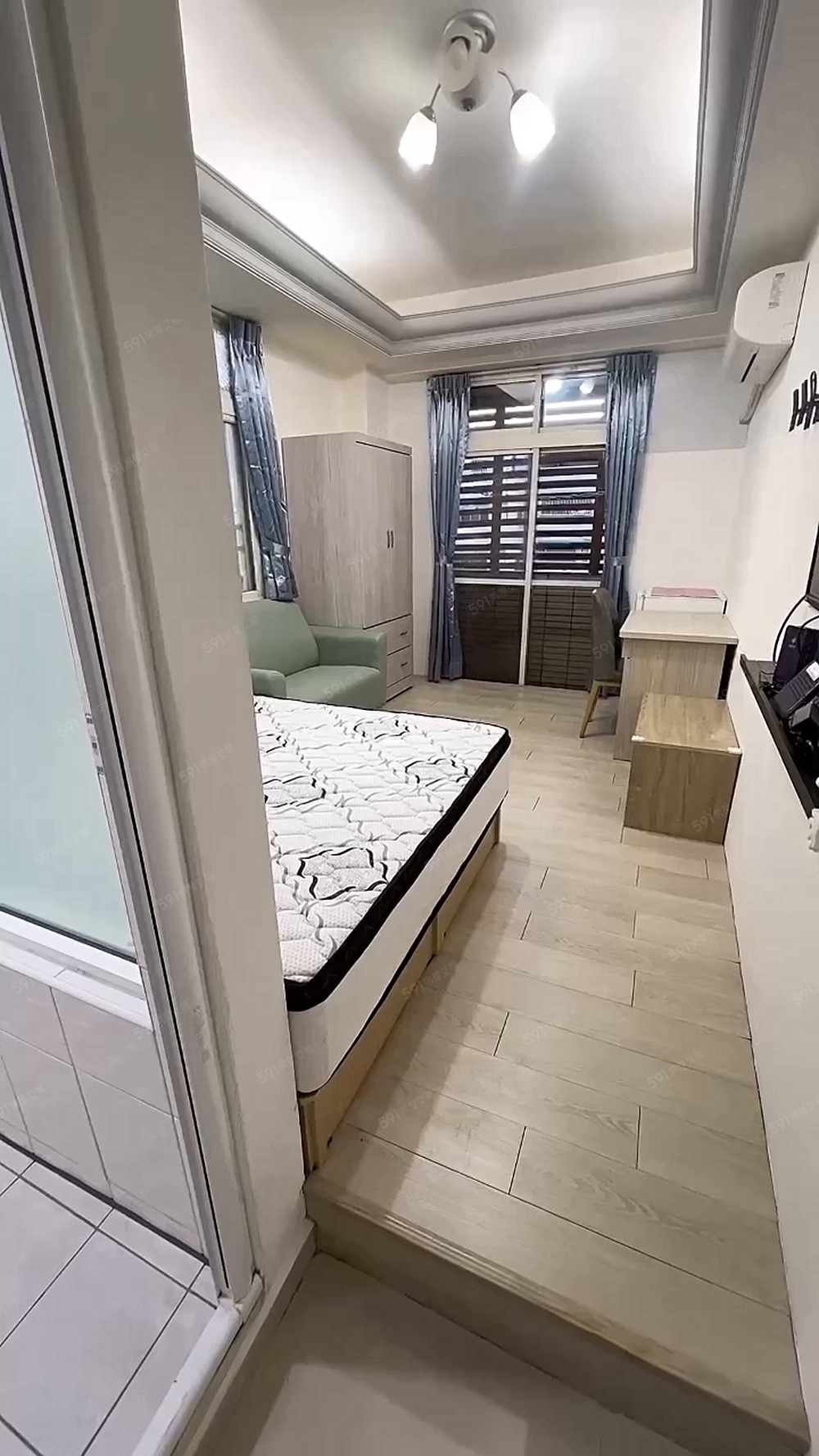 可租補😍逢甲商圈旁小資首選家具齊全🏠陽台獨洗採光好可貓 - Image 1